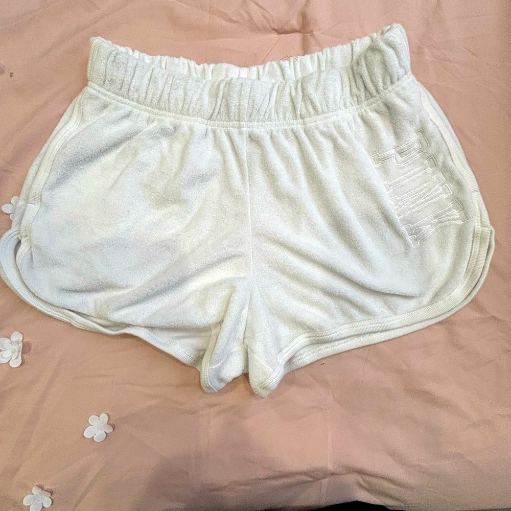 Women's White Shorts